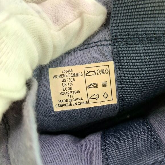 NWOT Lands' End Navy Blue Suede Insulated Commuter Winter Snow Boots 7.5 Women's - Picture 2 of 10